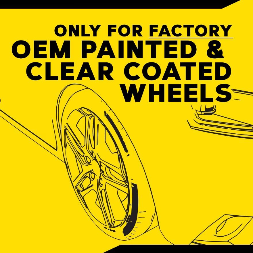 Meguiar's G250320 Hot Rims Foaming Wheel & Tire Cleaner - Quickly Powers Through Brake Dust and Grime