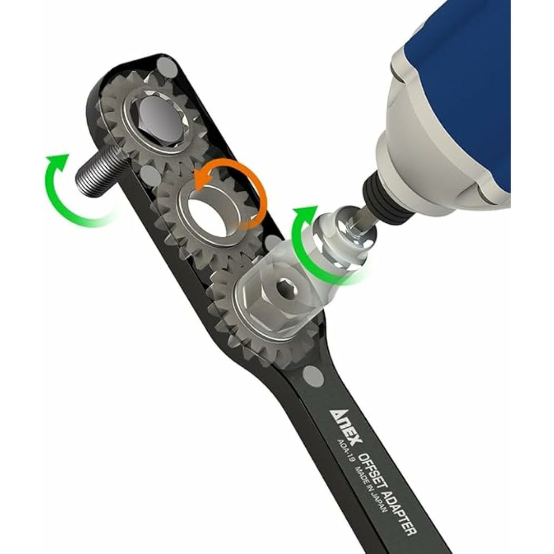ANEX AOA19US Gear Driven Extension Wrench Set