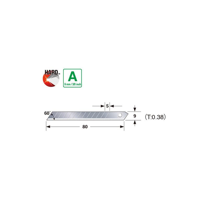 Tajima Tool LCB-30-50 Endura-Blade, 13-Point, 50-Blade Contractor Pack