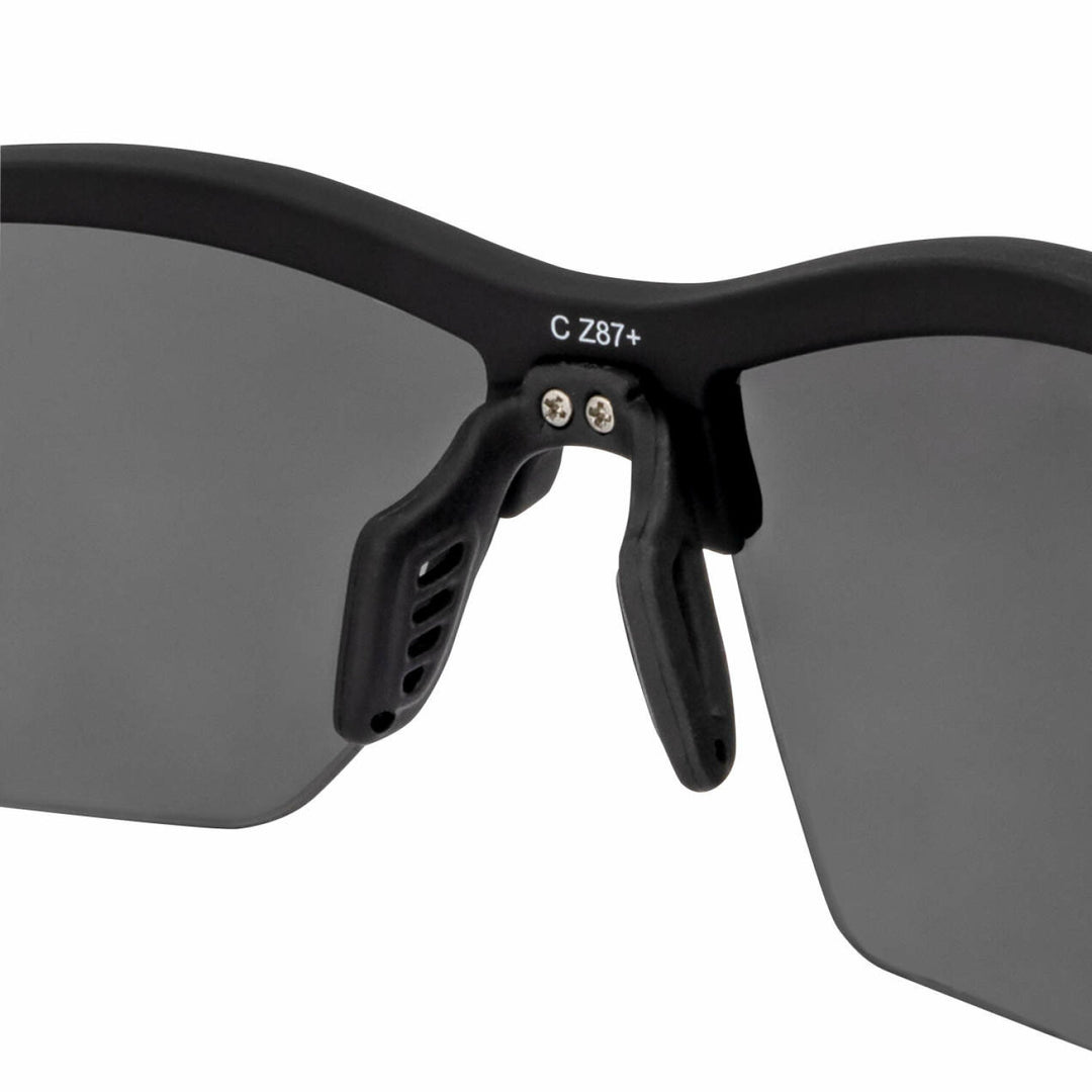 Crossfire BOLO Ballistic-Rated Safety Eyewear - Smoke Lens