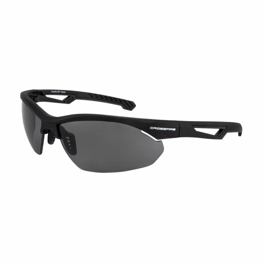 Crossfire BOLO Ballistic-Rated Safety Eyewear - Smoke Lens