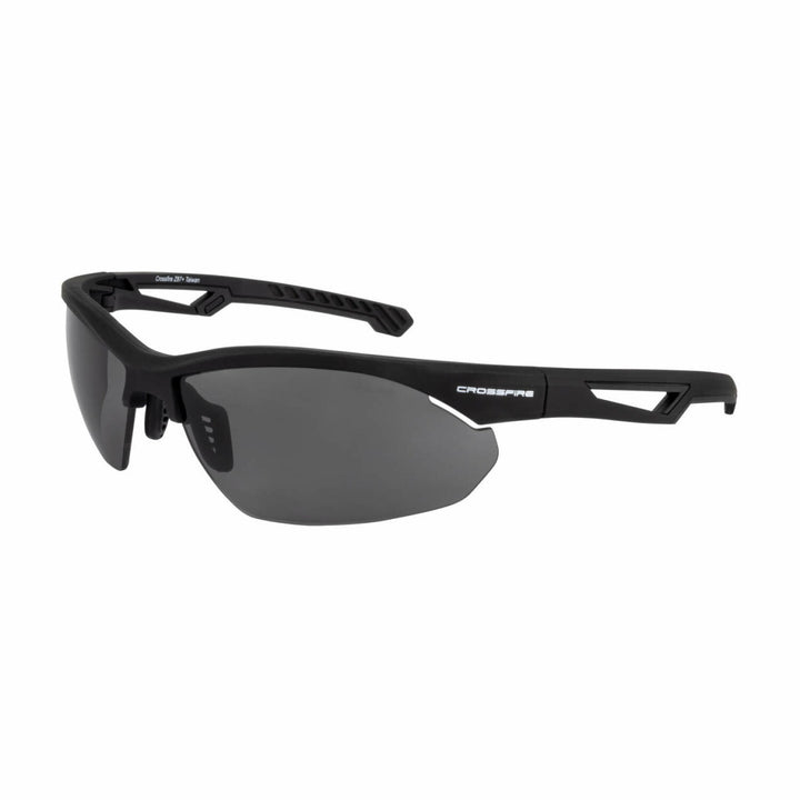 Crossfire BOLO Ballistic-Rated Safety Eyewear - Smoke Lens