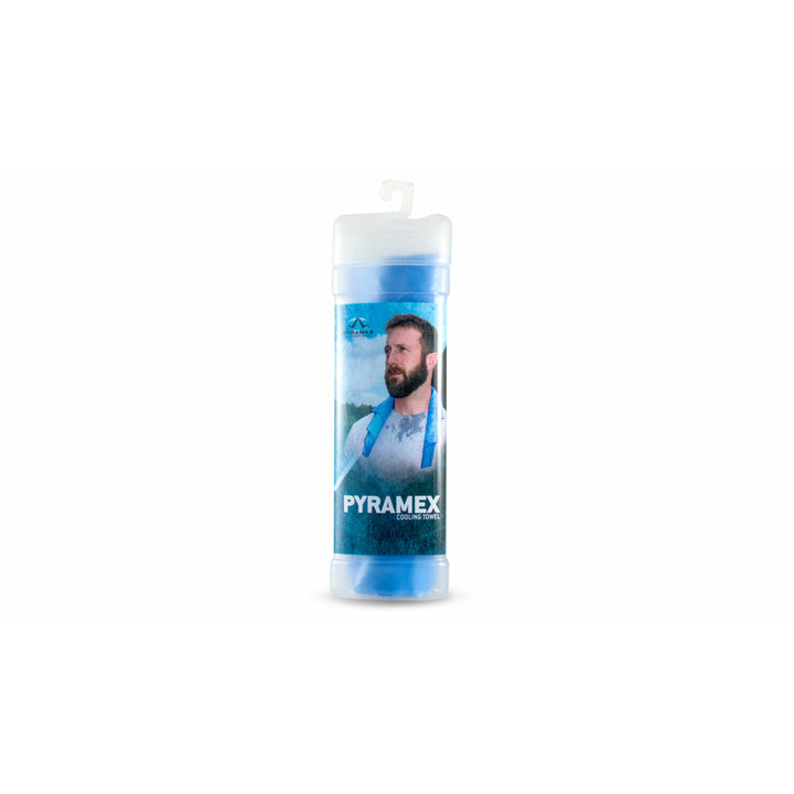 Pyramex C160 Blue Cooling Towel in a Canister