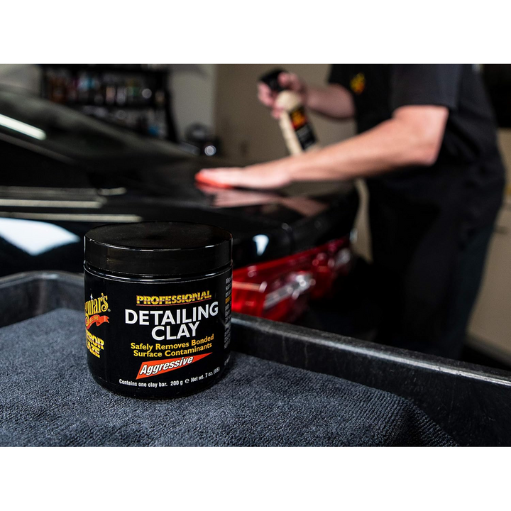 Meguiar's C2100 Mirror Glaze Professional Detailing Clay, Aggressive, Clay Bar, 200 g.