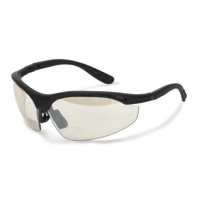 Radians Cheaters Magnifier Safety Eyewear - Black Frame