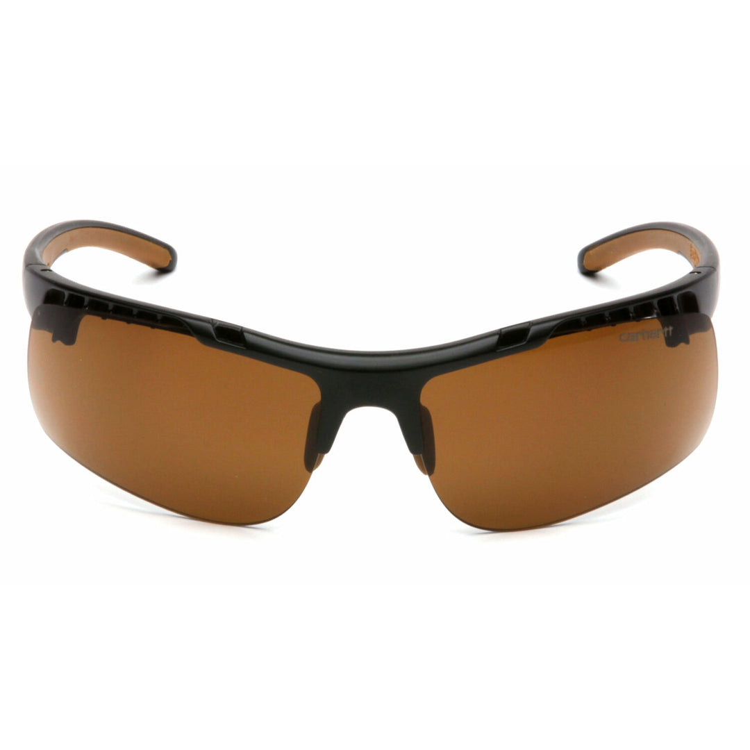 Carhartt CHB718DT Rockwood Sandstone Bronze Anti-Fog Lens with Black/Tan Frame (polybag)