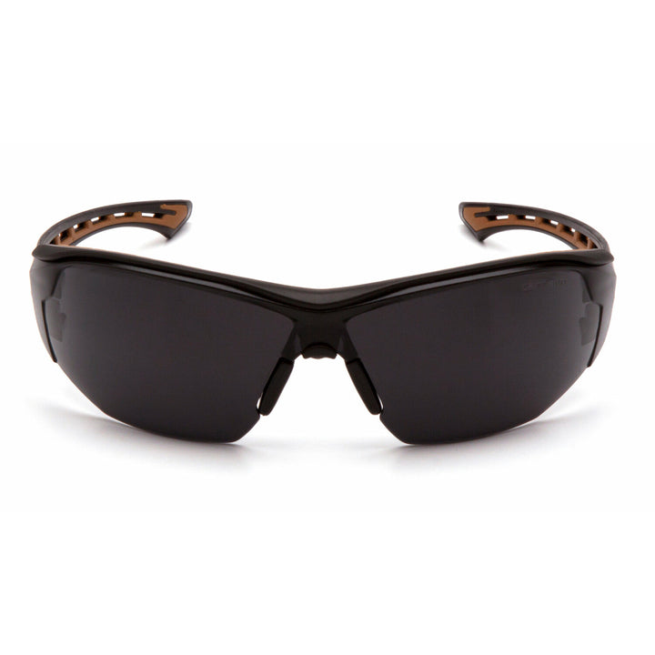 Carhartt CHB818ST Easley Sandstone Bronze Anti-Fog Lens with Black and Tan Frame (polybag)