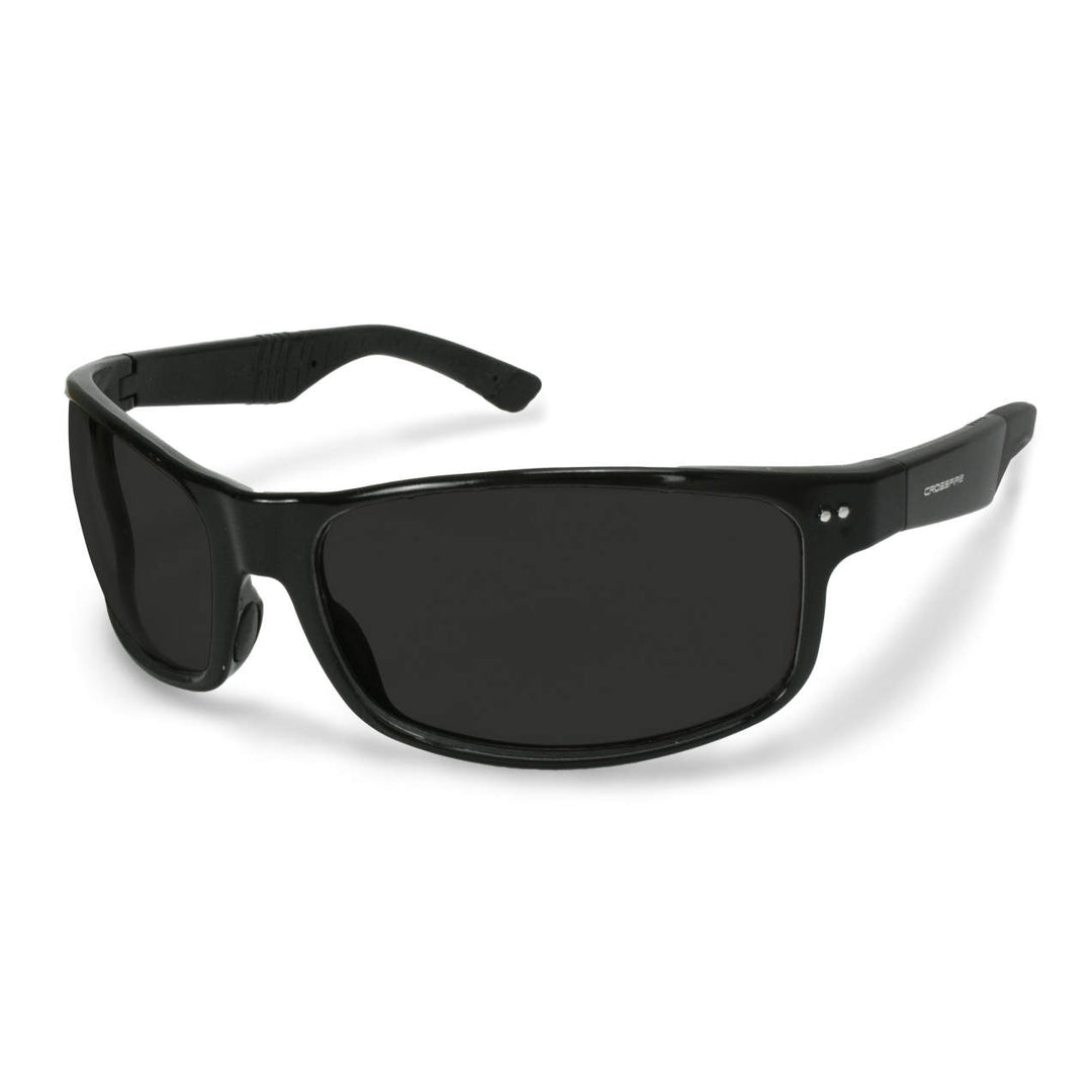 Crossfire CK7 Premium Safety Eyewear - Shiny Black Frame