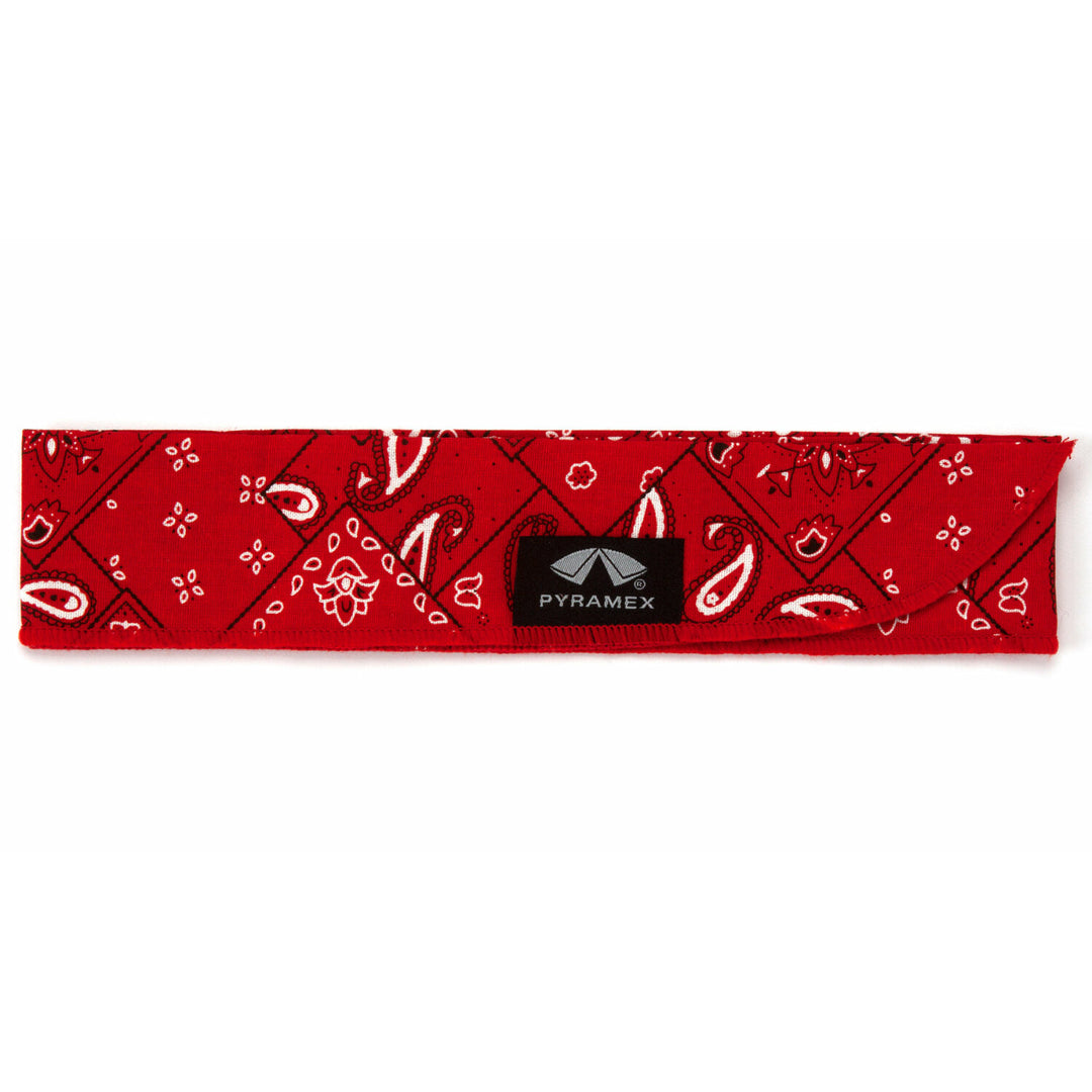 Pyramex CNB12PKR Beaded Cooling Bandana - Red Paisley