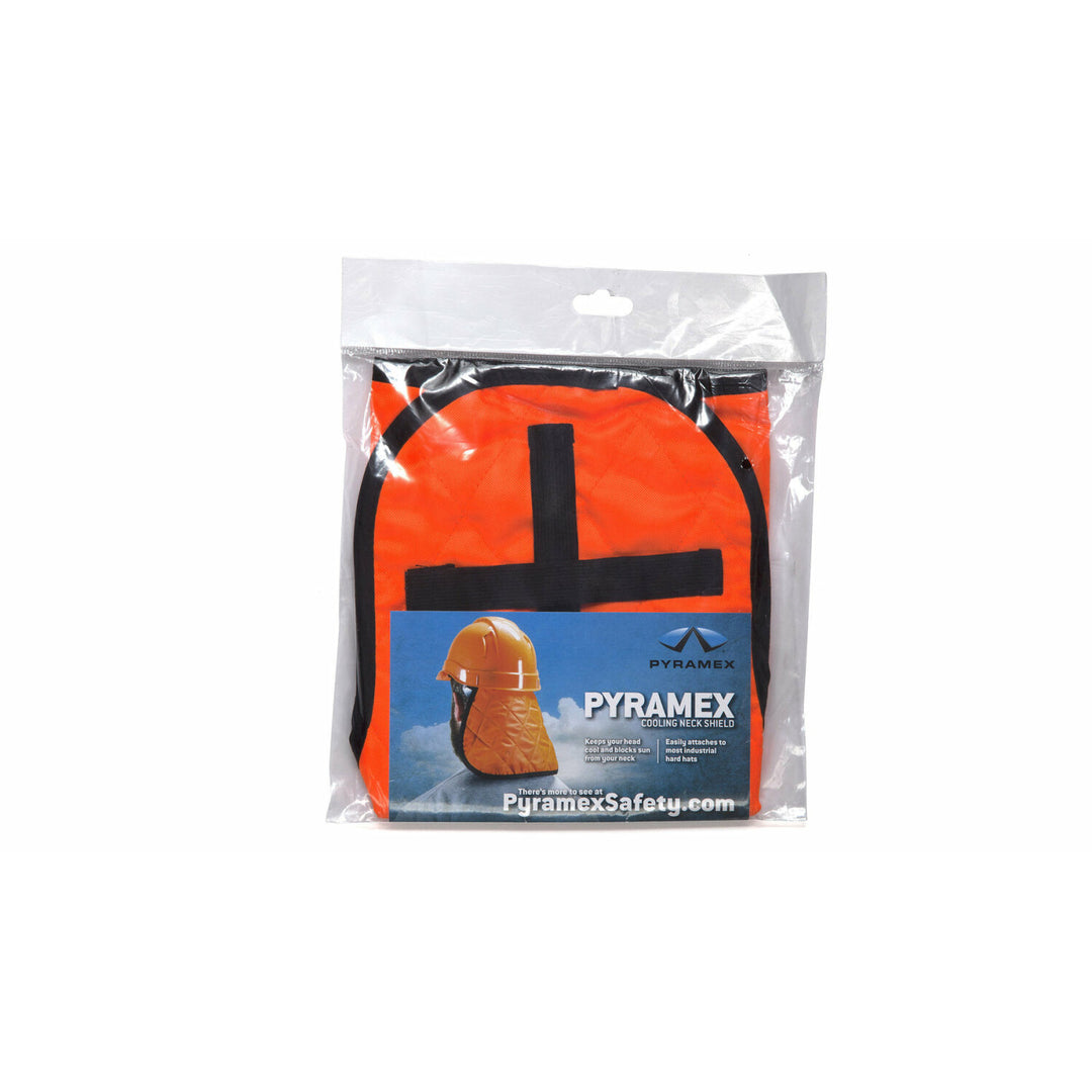 Pyramex CNS140 Cooling Hard Hat Pad and Neck Shade - Hi Vis Orange