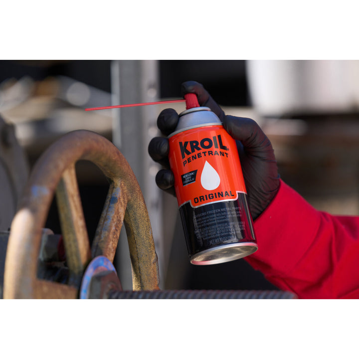 Kroil KS132 Original Penetrant Oil Aerosol, 13 oz - For Rusted Bolts, Metal, Hinges, Chains, Moving Parts, Rust, Corrosion Inhibitor