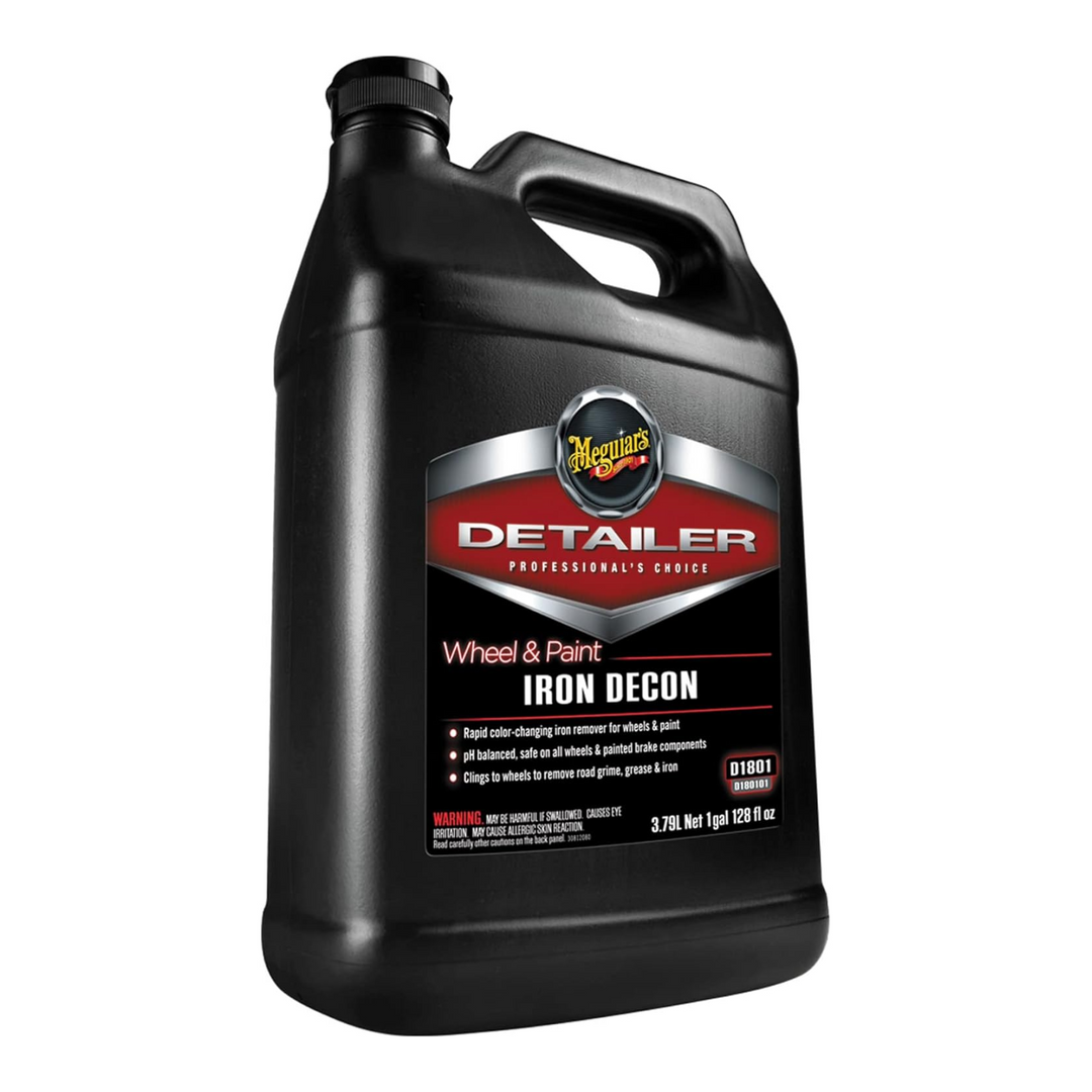 Meguiar's D180101 Pro-Strength DECON Wheel & Paint Iron Remover, 1 Gallon
