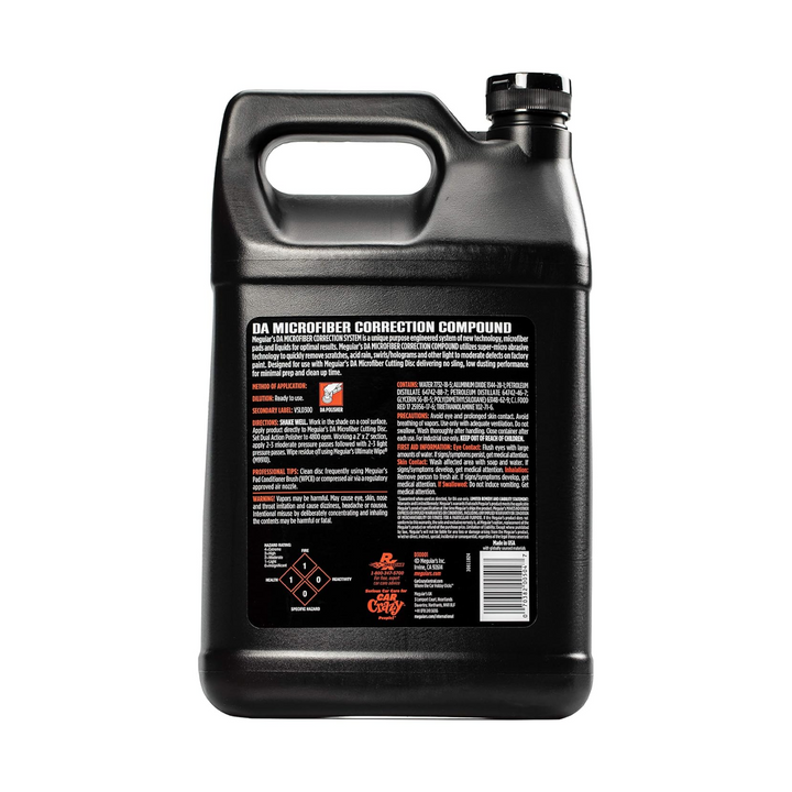Meguiar's D30001 Liquid DA Microfiber Correction Compound, 1 Gallon