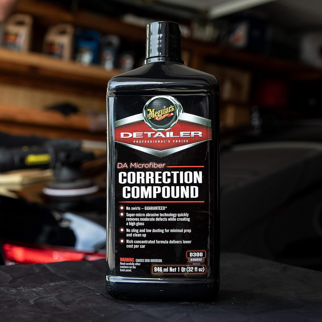 Meguiar's D30032 Liquid DA Microfiber Correction Compound, 32 oz