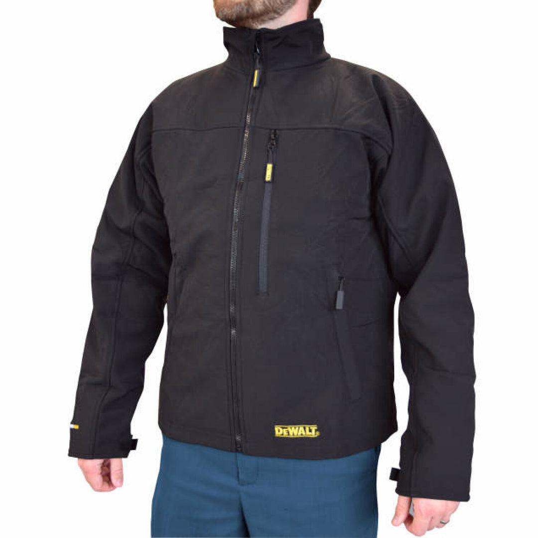 DEWALT DCHJ060AB Men's Heated Soft Shell Jacket without Battery - Black