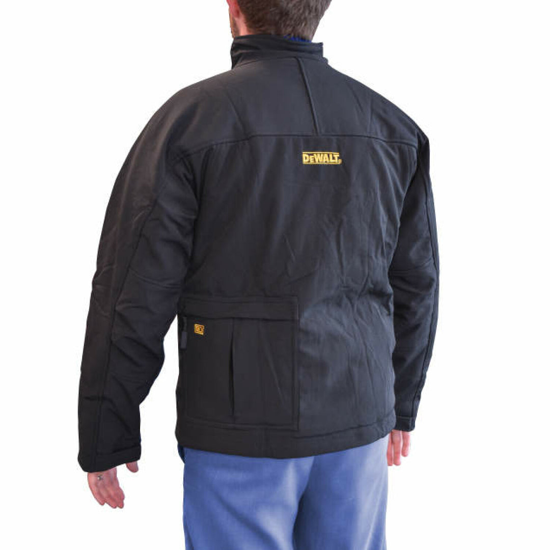DEWALT DCHJ060AB Men's Heated Soft Shell Jacket without Battery - Black
