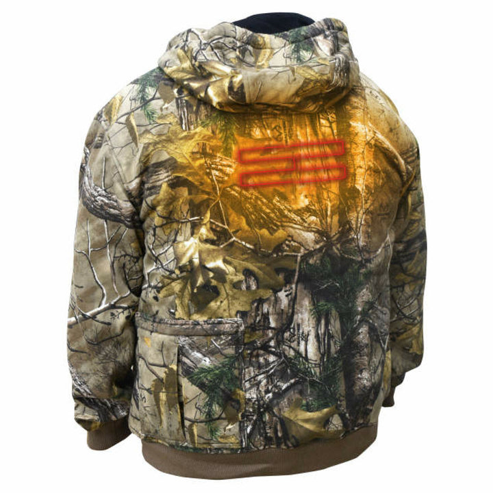 DEWALT DCHJ074 Men's Heated REALTREE EDGE® Camouflage Heated Hoodie Kit - Camo