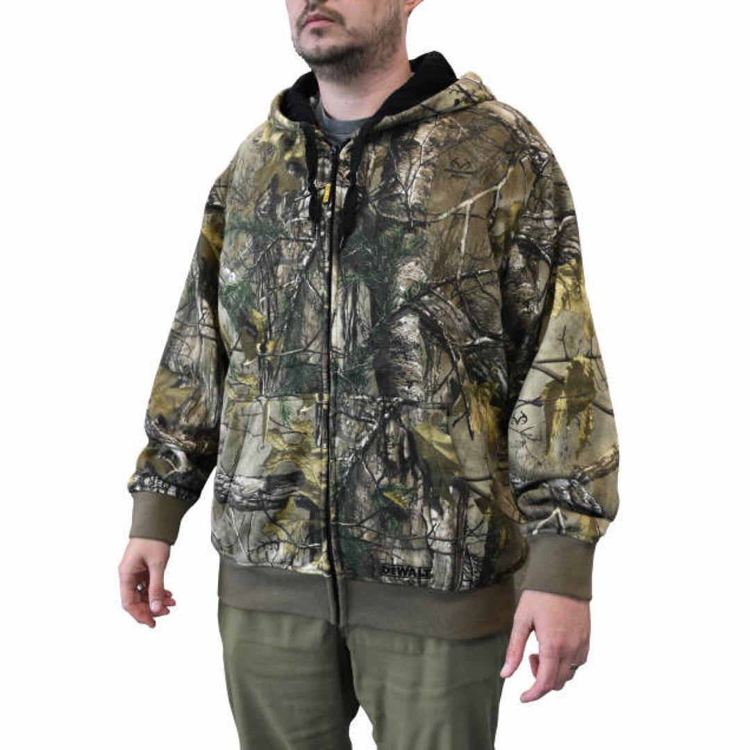 DEWALT DCHJ074 Men's Heated REALTREE EDGE® Camouflage Heated Hoodie Kit - Camo