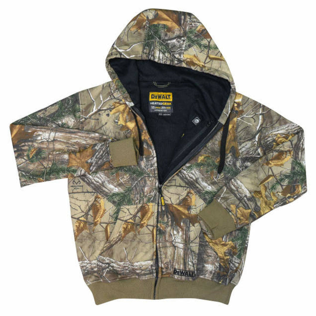 DEWALT DCHJ074 Men's Heated REALTREE EDGE® Camouflage Heated Hoodie Kit - Camo