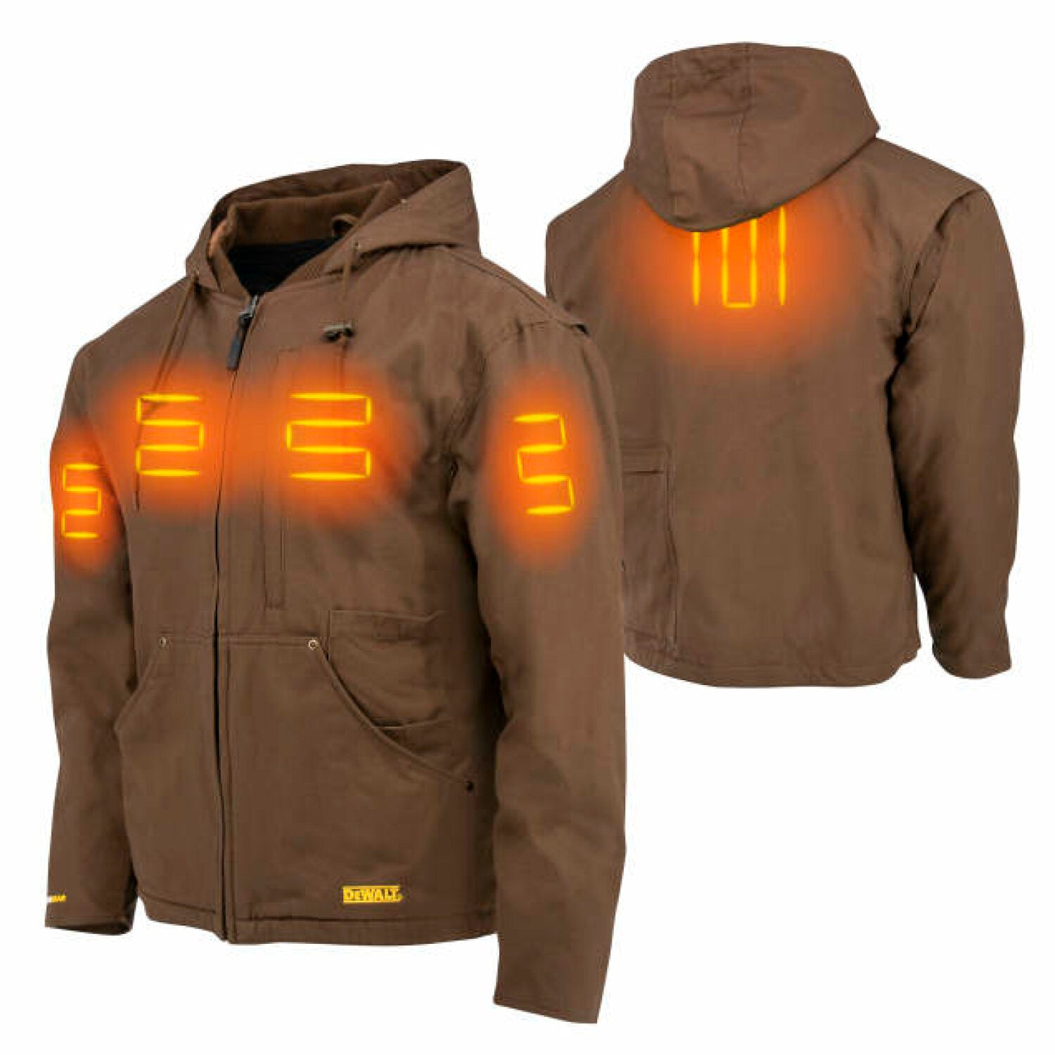 Dchj DEWALT DCHJ076ATD1 Men's Heated Coat Kitted - Tobacco – Haus of Tools