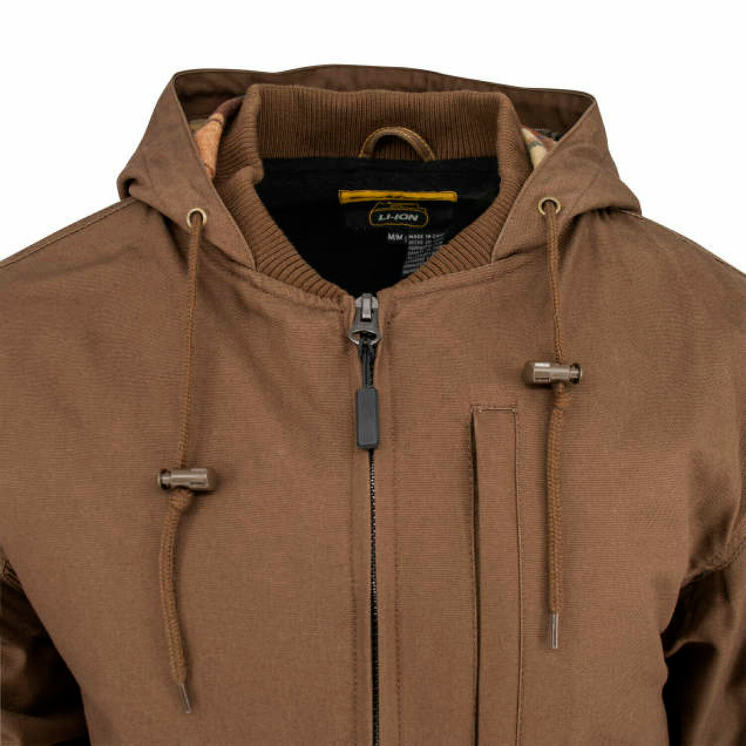 DEWALT DCHJ076ATD1 Men's Heated Coat Kitted - Tobacco