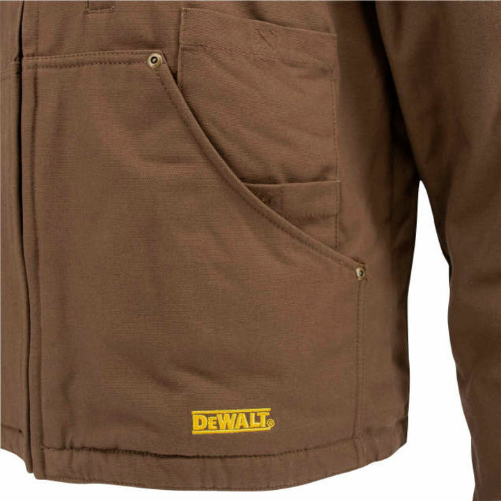 DEWALT DCHJ076ATD1 Men's Heated Coat Kitted - Tobacco