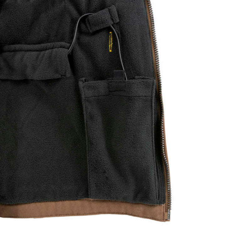 DEWALT DCHJ076ATD1 Men's Heated Coat Kitted - Tobacco