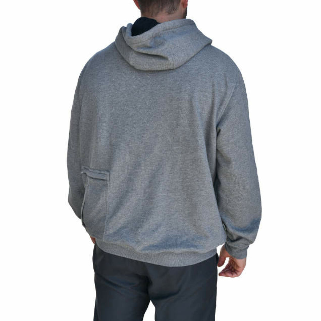 DEWALT DCHJ080 Men's Heated French Terry Cotton Hoodie without Battery - Gray