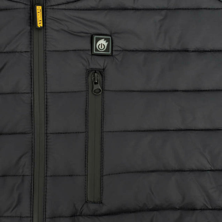 DEWALT DCHJ093 Men's Heated Puffer Jacket Kit - Black