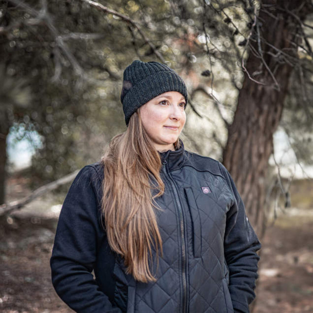 DEWALT DCHJ102B Women's Heated Hybrid Jacket - Black