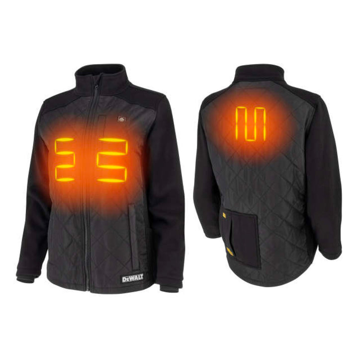 DEWALT DCHJ102B Women's Heated Hybrid Jacket - Black