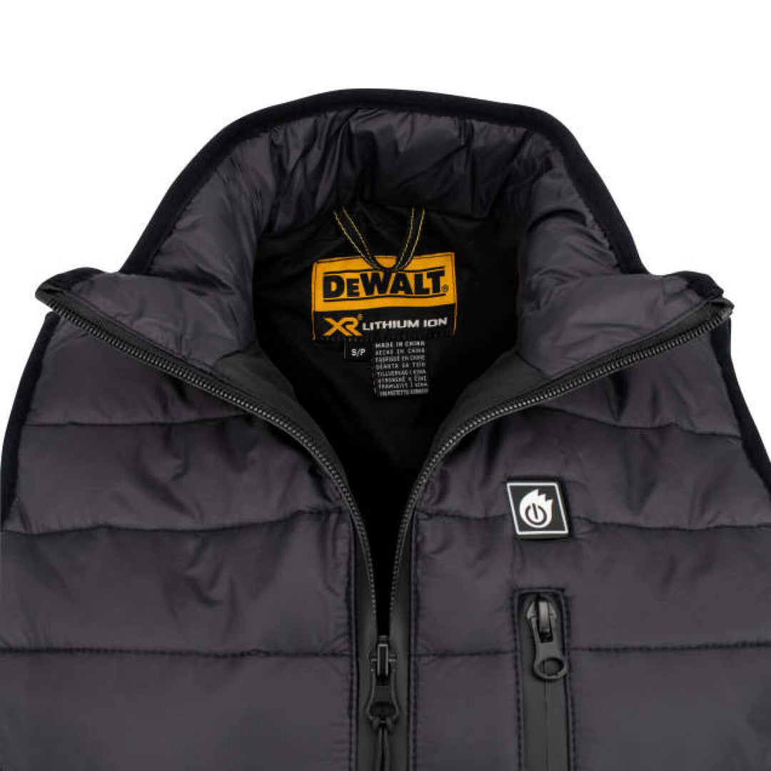 DEWALT DCHV094 Women's Lightweight Puffer Heated Vest Kit - Black