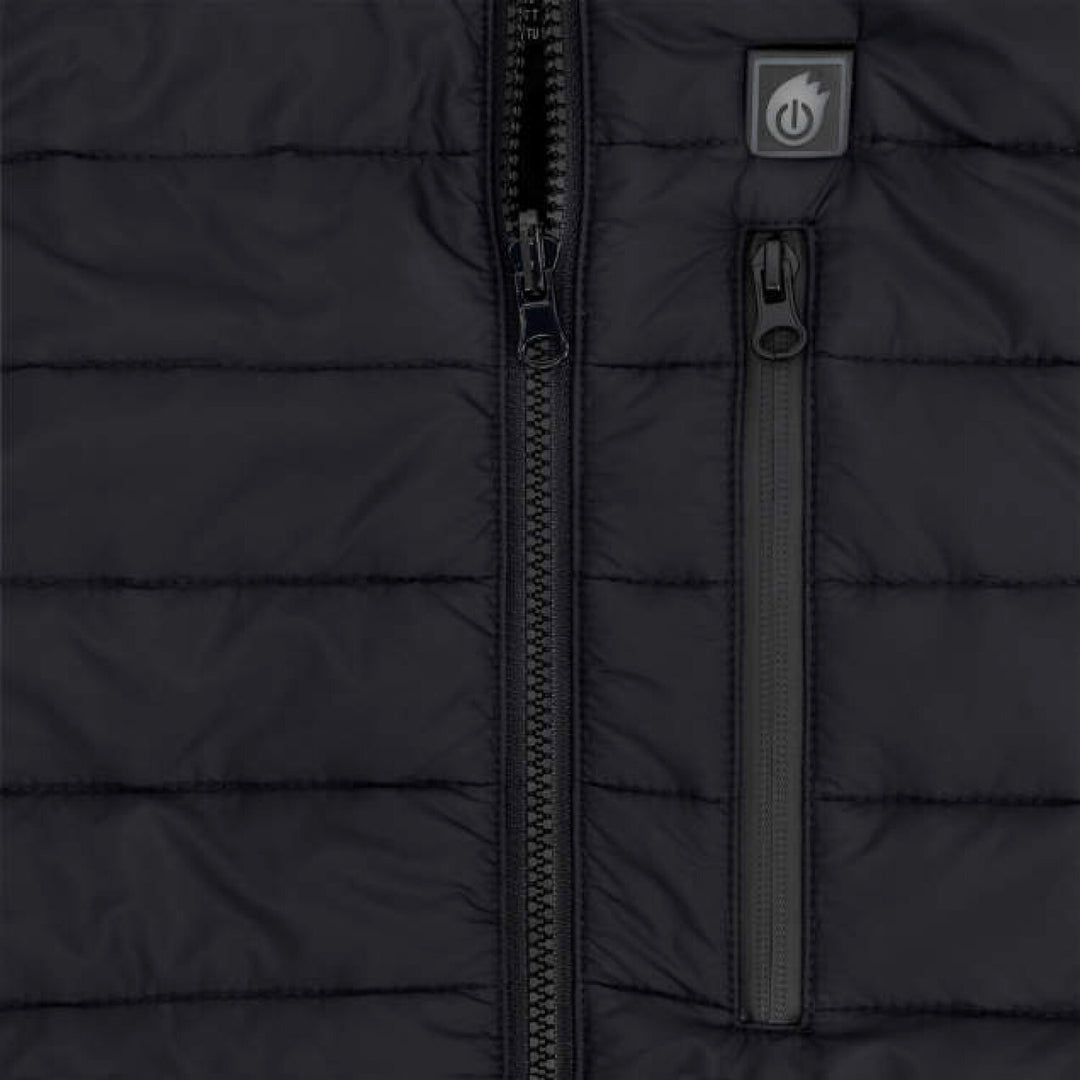 DEWALT DCHV095B Men's Heated Puffer Vest Kit- Black