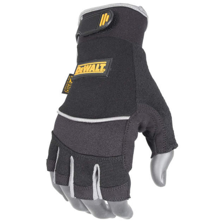 DEWALT DPG230 Synthetic Leather Technician's Fingerless Glove
