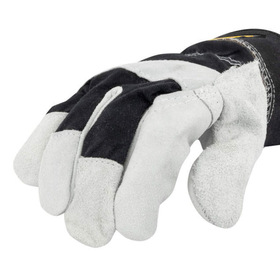 DEWALT RDNS-DPG41L Select Shoulder Cowhide Leather Palm Glove - Size L - Gray and Black