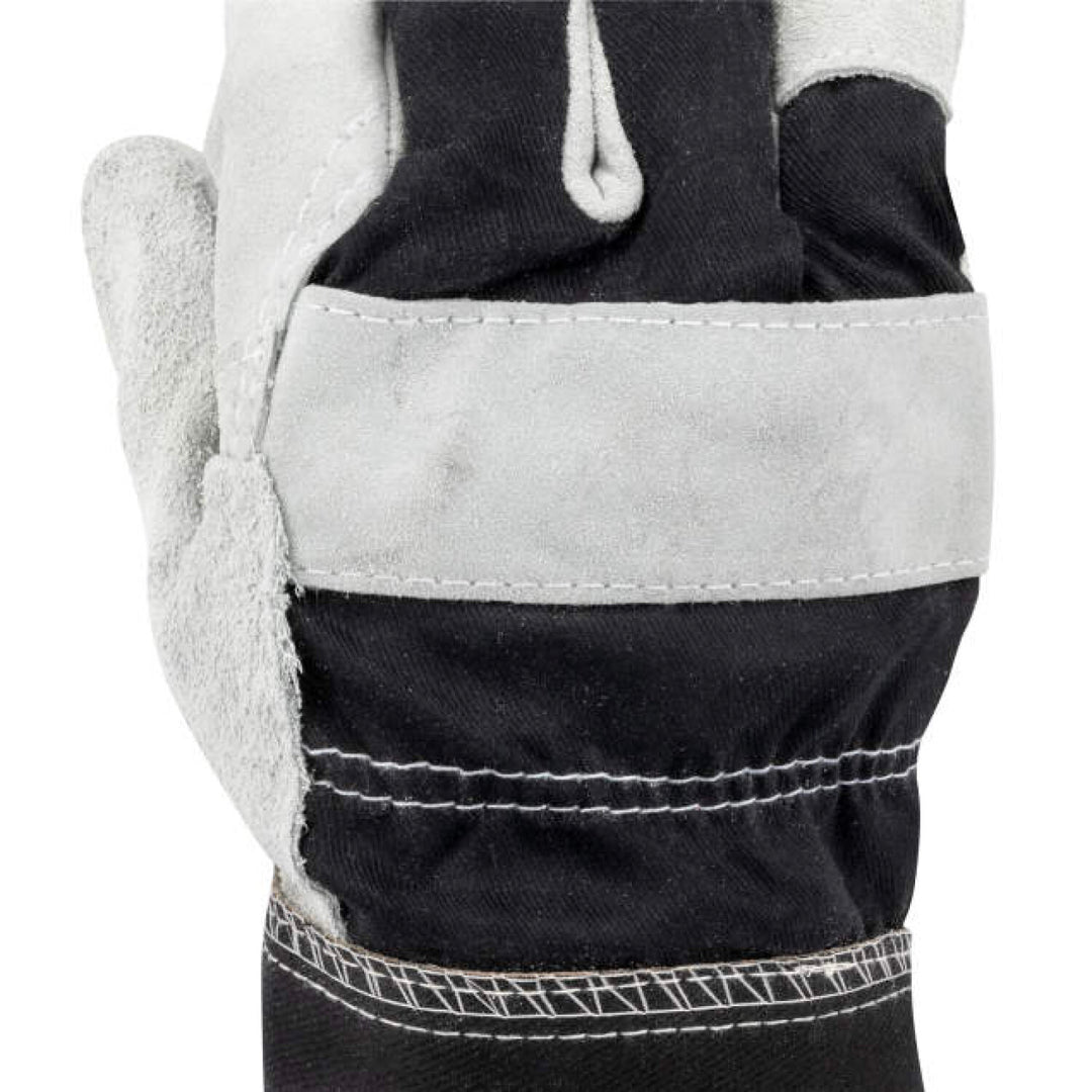 DEWALT RDNS-DPG41L Select Shoulder Cowhide Leather Palm Glove - Size L - Gray and Black