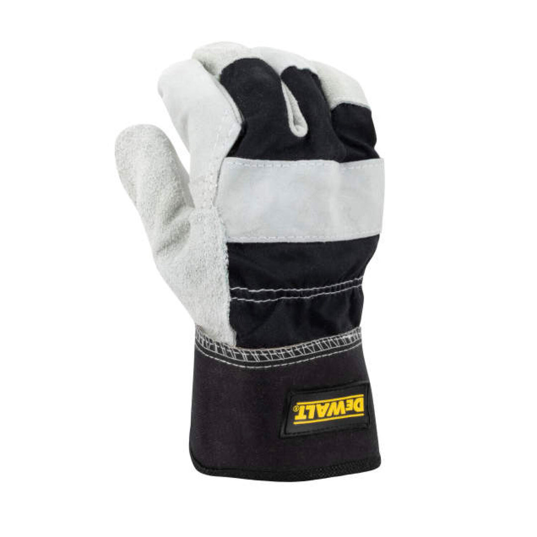 DEWALT RDNS-DPG41L Select Shoulder Cowhide Leather Palm Glove - Size L - Gray and Black