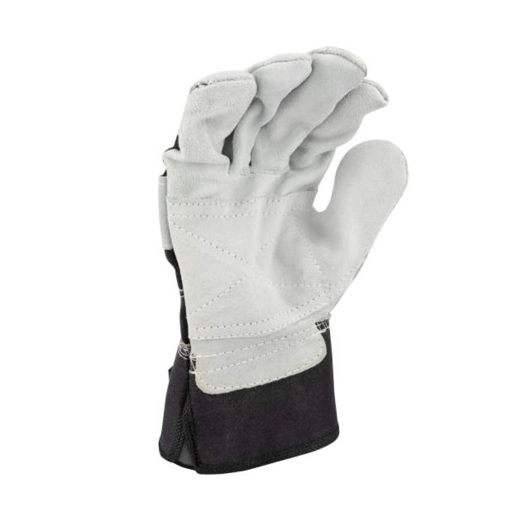 DEWALT RDNS-DPG41L Select Shoulder Cowhide Leather Palm Glove - Size L - Gray and Black