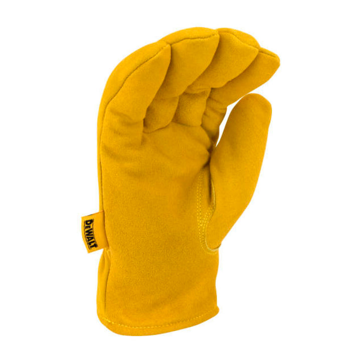 DEWALT DPG48 Gold Suede Deerskin Sherpa Lined Leather Driver