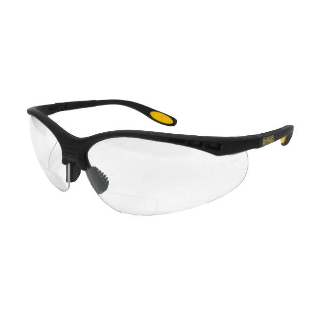 DEWALT DPG59 Reinforcer RX Magnifier Safety Eyewear - Black Frame