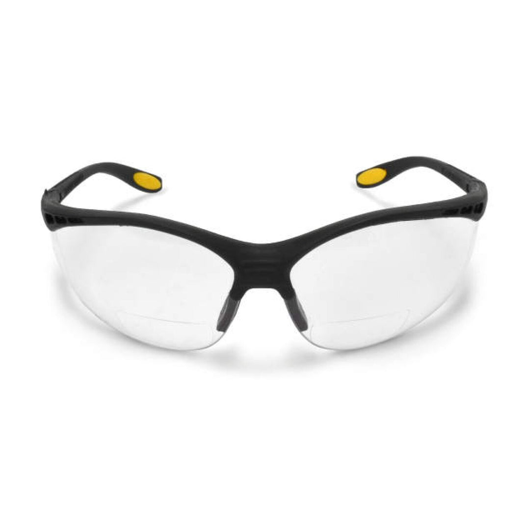 DEWALT DPG59 Reinforcer RX Magnifier Safety Eyewear - Black Frame