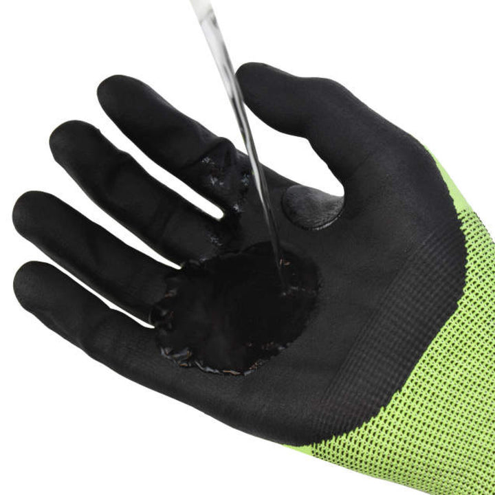 DEWALT DPG833 Hi-Vis Touchscreen Micro Foam Nitrile A2 Cut Glove