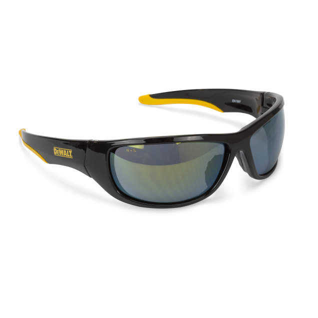 DEWALT DPG94 Dominator Protective Eyewear - Black/Yellow Frame