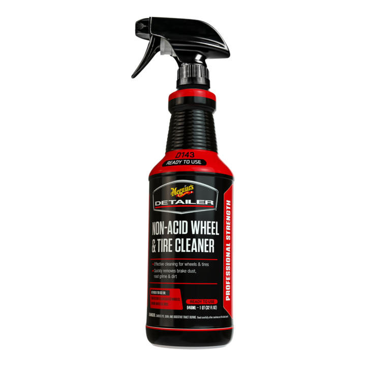 Meguiar's DRTU14332 Non-Acid Wheel & Tire Cleaner, 32 oz