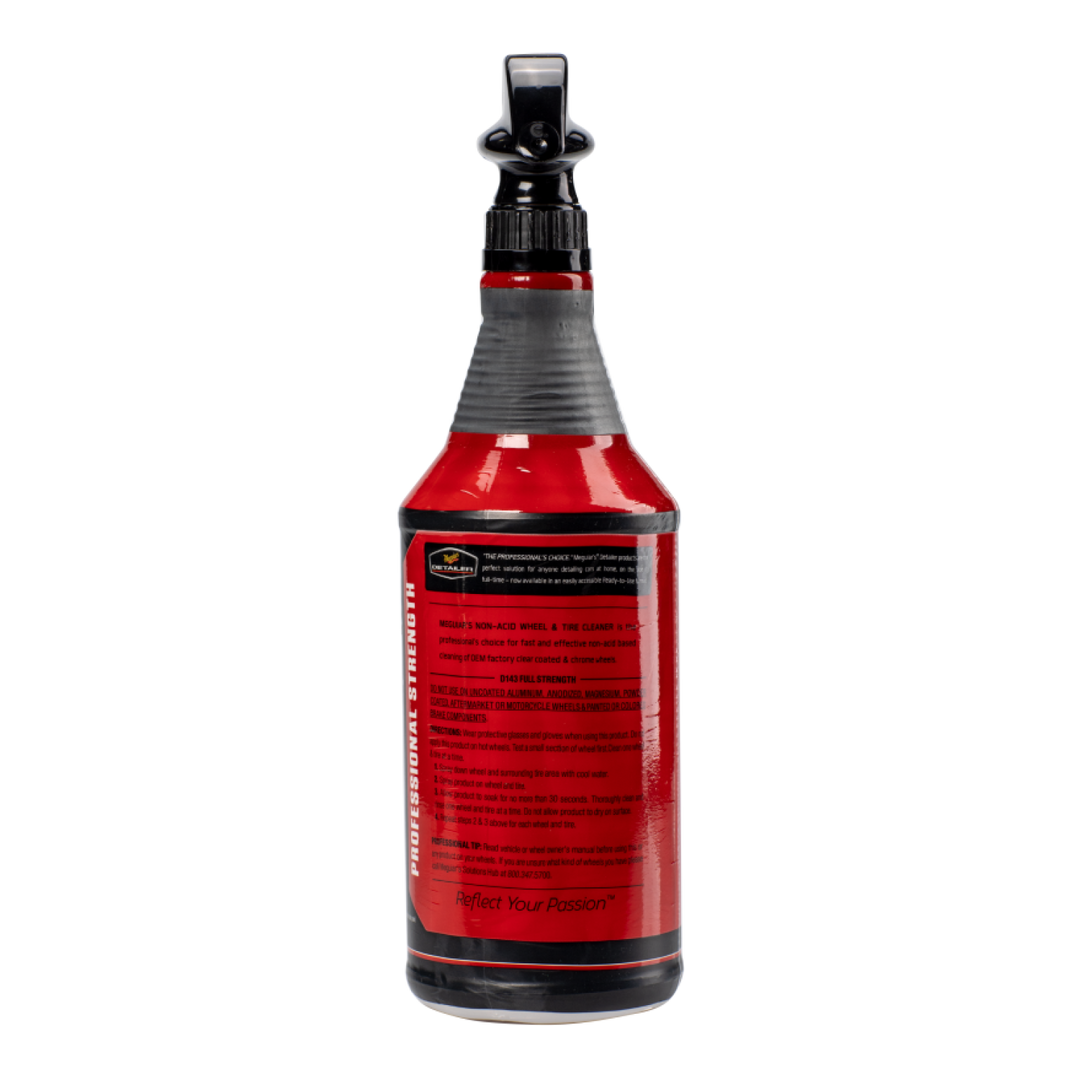 Meguiar's DRTU14332 Non-Acid Wheel & Tire Cleaner, 32 oz