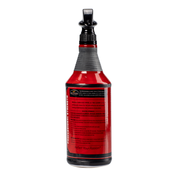 Meguiar's DRTU14332 Non-Acid Wheel & Tire Cleaner, 32 oz