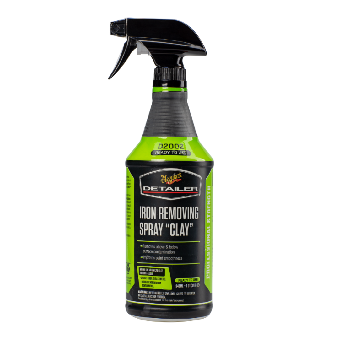 Meguiar's DRTU200232 Iron Removing Spray "Clay", 32 oz