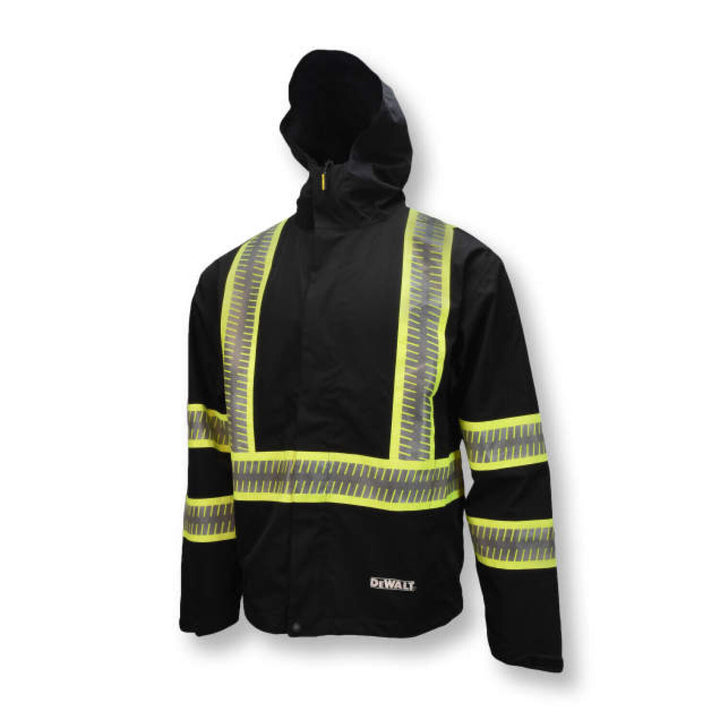 DEWALT DRW11 Waterproof Lightweight Packable Wind and Rain Jacket