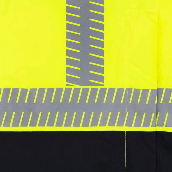 DEWALT DRW21 Class 3 Ripstop Wind and Rain Jacket- Hi-Vis Green