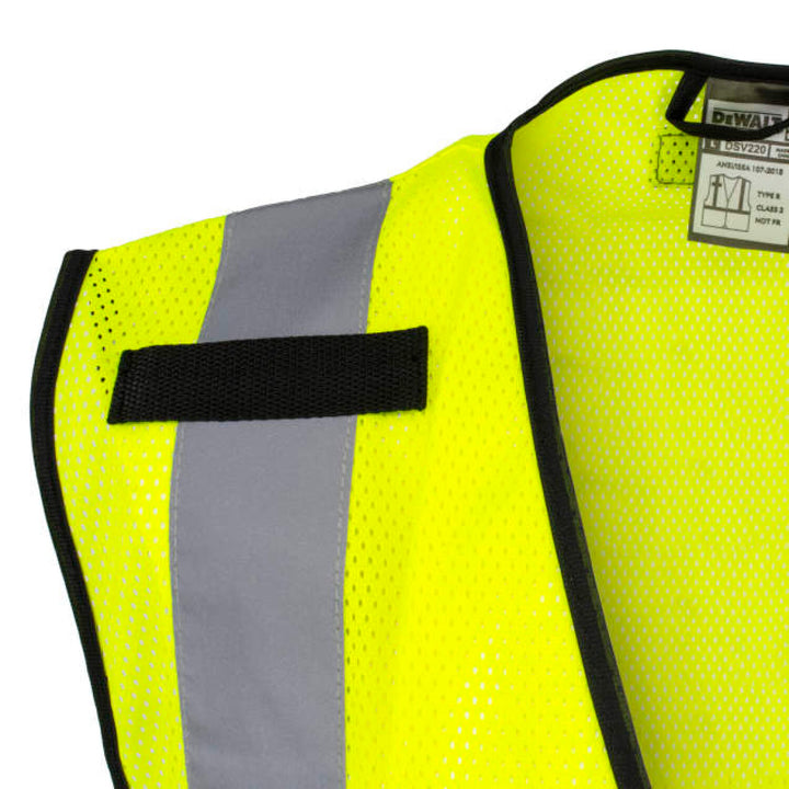 DEWALT DSV220 Class 2 Economy Mesh Vest - Green